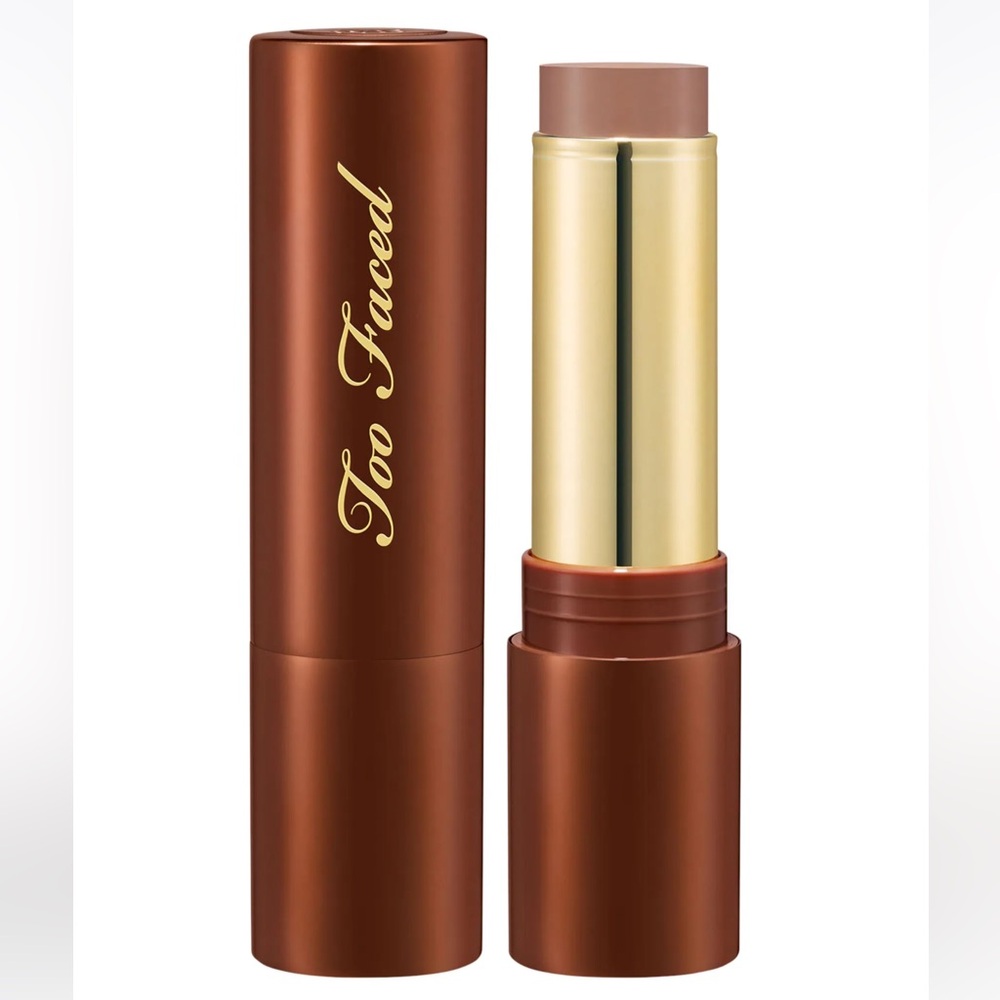 NIB Too Faced Melting Bronzing & Sculpting Stick - Chocolate Soufflé Shade